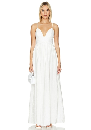 Auteur Sophia Dress in White. Size L, XS.