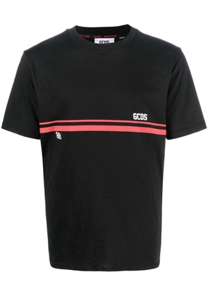 Gcds logo-print short-sleeve T-shirt - Black