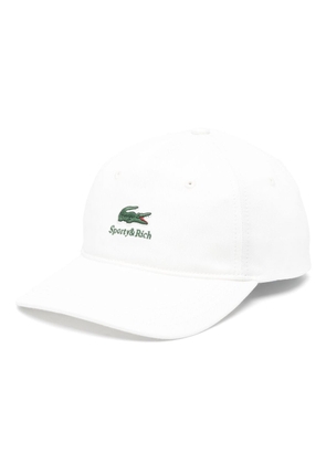 Sporty & Rich embroidered-logo baseball cap - White