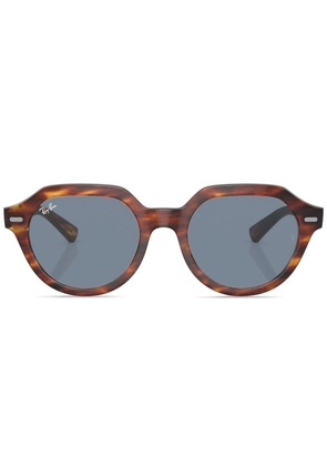 Ray-Ban Gina round-frame sunglasses - Brown