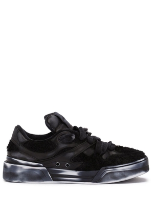 Dolce & Gabbana New Roma panelled sneakers - Black