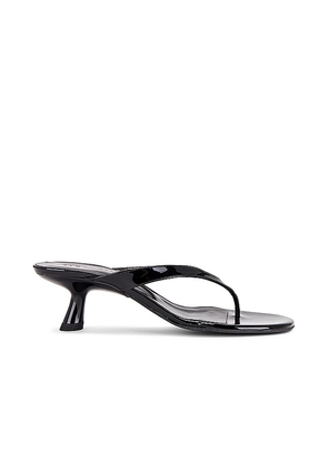 Simon Miller Beep Thong Sandal in Black. Size 38, 39, 41.