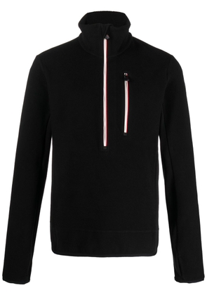 Moncler Grenoble half-zip fleece sweatshirt - Black