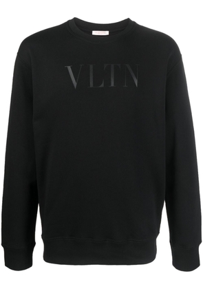 Valentino Garavani VLTN logo-print cotton sweatshirt - Black