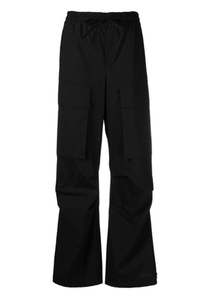 P.A.R.O.S.H. cargo-pockets cotton trousers - Black