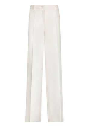 Dolce & Gabbana tailored wide-leg trousers - White