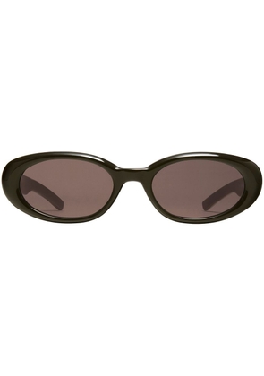 Gentle Monster oval-frame sunglasses - Brown
