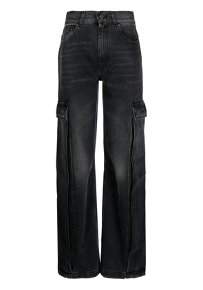 Stella McCartney wide-leg cargo jeans - Grey