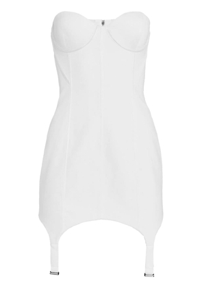 Retrofete Tegan strapless minidress - White