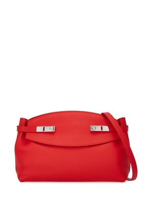 Ferragamo Hug pouch leather bag - Red