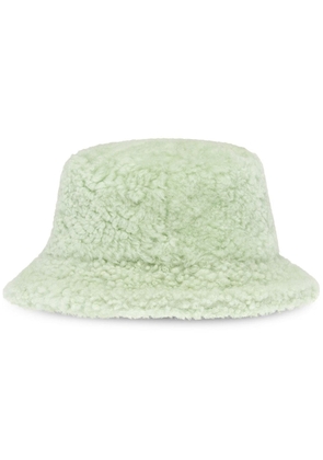 Miu Miu shearling bucket hat - Green