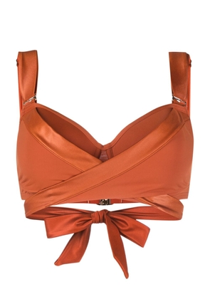 Marlies Dekkers Cache Coeur padded bikini top - Orange