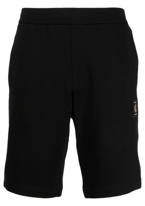 Armani Exchange logo-patch track pants - Black