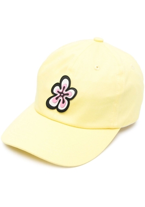 Camper flower-patch organic cotton cap - Yellow