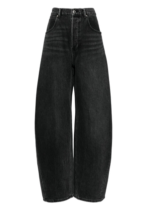 Alexander Wang low-rise wide-leg jeans - Black