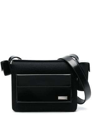 Ferragamo Multi-pocket leather bag - Black