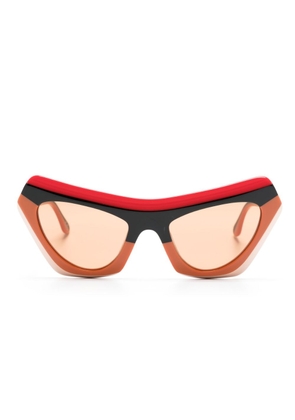 Marni Devil's Pool cat-eye frame sunglasses - Orange