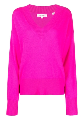 Chinti & Parker V-neck knitted jumper - Pink