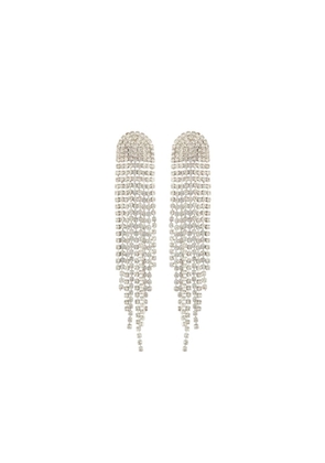 Susan Caplan Vintage Swarovski crystal drop earrings - Silver