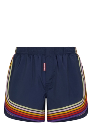 Dsquared2 striped swim shorts - Blue