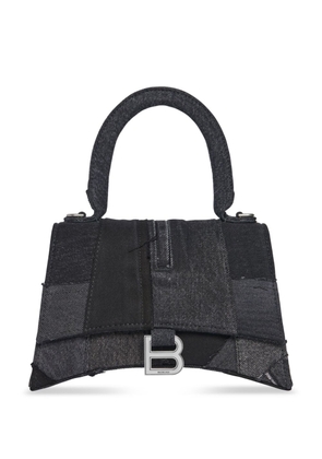 Balenciaga S Hourglass patchwork tote bag - Black