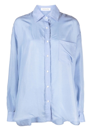 The Frankie Shop Georgia poplin shirt - Blue