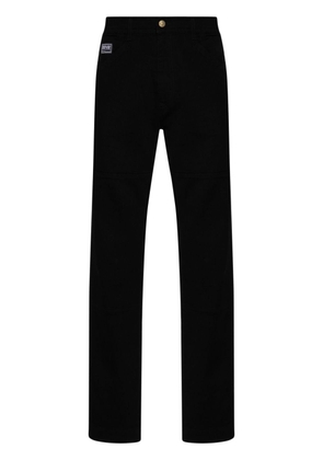 Versace Jeans Couture panelled straight-leg jeans - Black