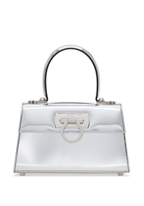 Ferragamo Iconic Top Handle tote bag - Silver