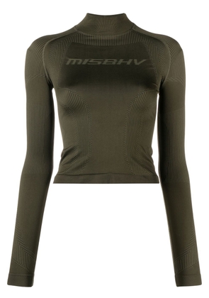 MISBHV Sport Gaia long-sleeve top - Green