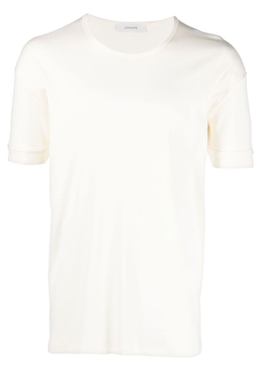 LEMAIRE crew neck cotton T-shirt - Neutrals