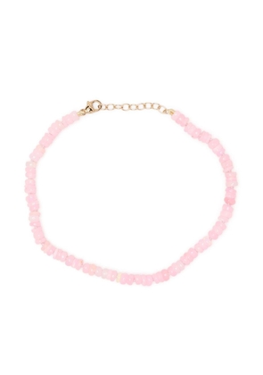 JIA JIA 14kt yellow gold opal beaded bracelet - Pink