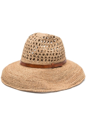 IBELIV Safari woven straw hat - Neutrals