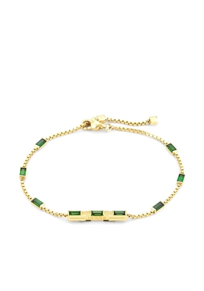 Gucci 18kt yellow gold Link to Love tourmaline bracelet