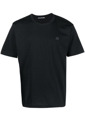 Acne Studios face patch short-sleeved T-shirt - Black