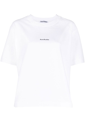 Acne Studios Reverse logo print T-shirt - White