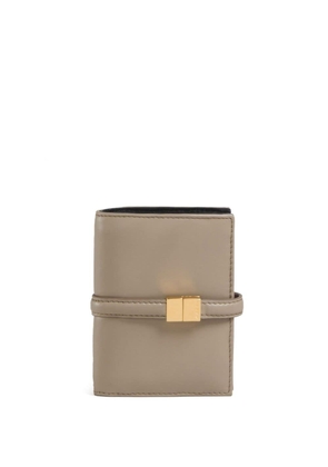 Marni Prisma bi-fold leather wallet - Neutrals