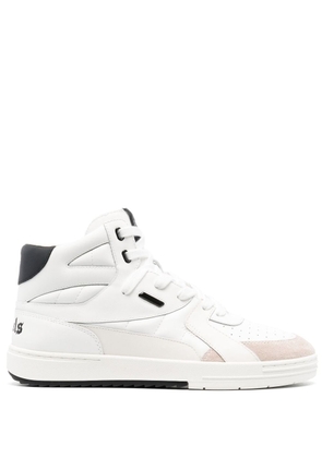 Palm Angels University mid-top sneakers - White