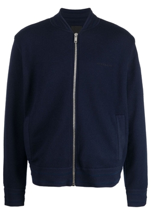 Givenchy 4G-motif wool bomber jacket - Blue