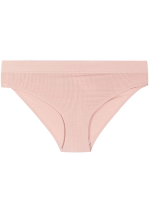 Wolford Beauty ribbed cotton briefs - Pink