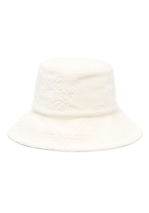 LOEWE logo-patch bucket hat - Neutrals