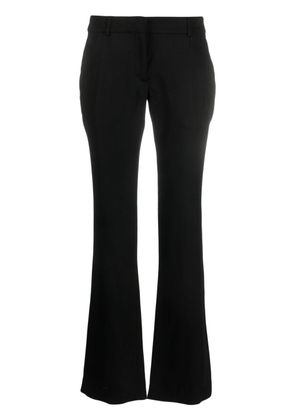 Acne Studios low-rise flared trousers - Black