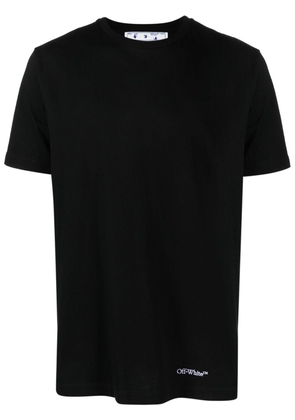 Off-White Scribble Diag printed T-shirt - Black