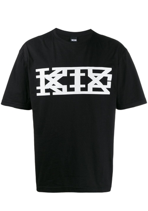 KTZ printed logo T-SHIRT - Black