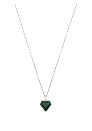 Mateo heart pendant necklace - Green