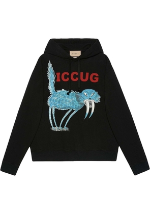 Gucci x Freya Hartas ICCUG hoodie - Black