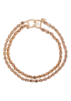 Kenneth Jay Lane layered disc necklace - Gold