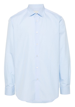 Paul Smith cotton poplin shirt - Blue
