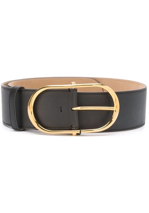 Dolce & Gabbana oval buckle belt - Black