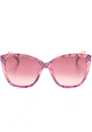 Missoni tinted cat-eye sunglasses - Pink