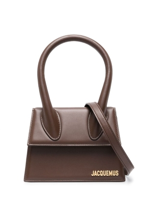 Jacquemus Le Chiquito Moyen leather tote bag - Brown